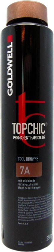 Goldwell Topchic Hair Color bus - 250 ml 7A