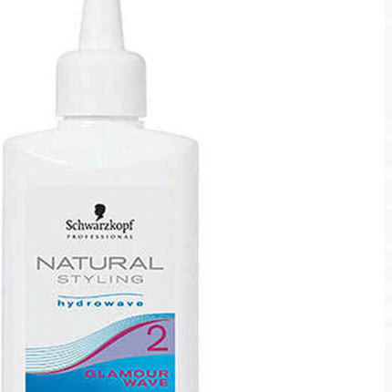 Schwarzkopf Natural Styling Glamour Wave Hydrowave 2 - 80 ml - Permanentvloeistof - Haarverf