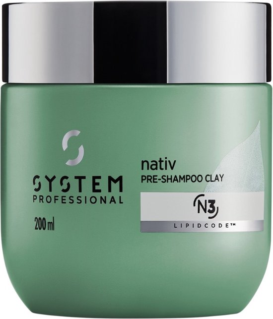 System Professional - Nativ - Pre-Shampoo Clay N3 - 200 ml