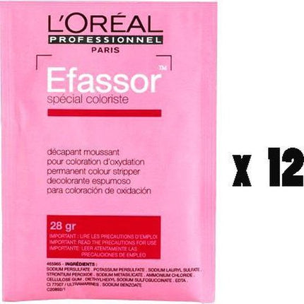 L'Oreal Professionnel Efassor Color Remover 12x28g
