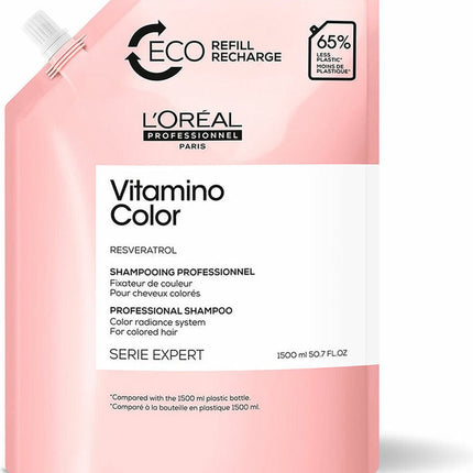 Shampoo Colour Reinforcement L'Oreal Professionnel Paris Vitamino Color Refill 1,5 L