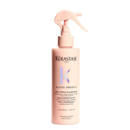 Kérastase Gloss Absolu Anti-Frizz Glaze Milk - Hydraterende Leave-In Haarspray die Beschermt tegen Hitte voor Lang, Pluizig Haar - 190ml