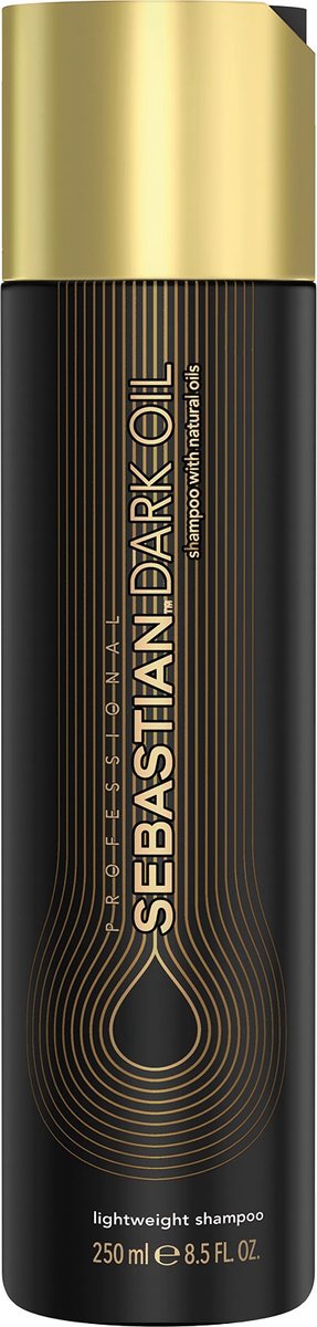 Sebastian Professional Dark Oil Shampoo 250 ml - Normale shampoo vrouwen - Voor Alle haartypes