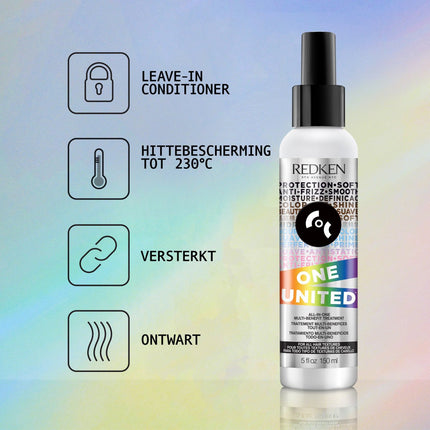 Redken One United All-In-One Treatment Limited Pride Edition – 25 verzorgende voordelen in 1 fles – 150 ml