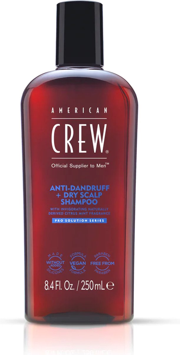 American Crew Anti Dandruff Shampoo - Anti-roos vrouwen - Voor Alle haartypes - 250 ml - Anti-roos vrouwen - Voor Alle haartypes