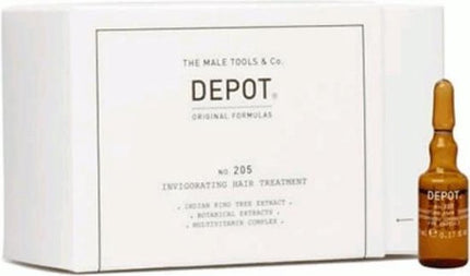 Depot 205 invigorating hair treatment 10x5ml