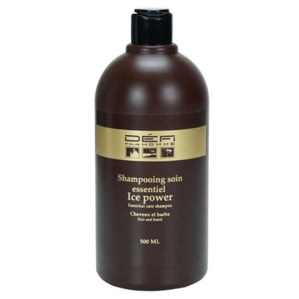 Defi Pour Homme - Ice Power - Essential Care Shampoo - Hair and Beard - 500ml