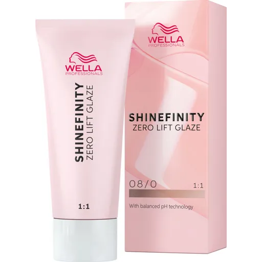 Wella - ShineFinity - 08/0 Natural Latte 60ml