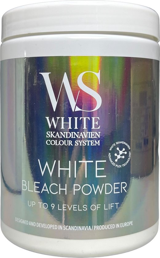 WS White bleach Powder up to 9 levels 500g
