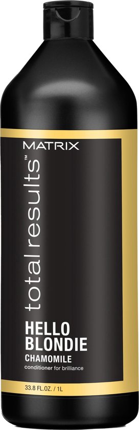 Matrix - Total Results Hello Blondie Chamomile Conditioner Conditioner for recovery blonde hair - 1000ml