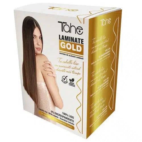 Taho LAMINATE GOLD BIOPLASTIA PACK Post-treatment hair care set