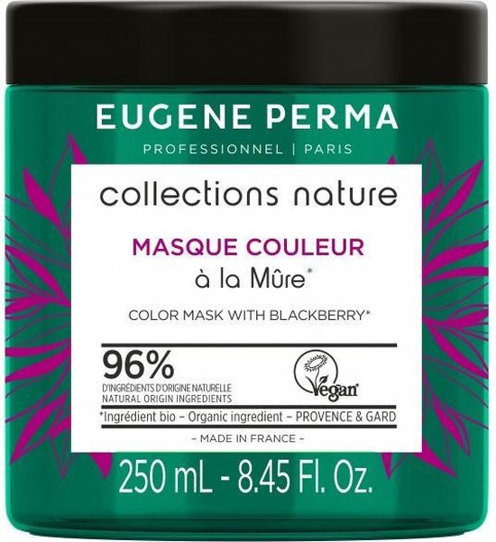 Eugene Perma Collections Nature Color Care Color Mask With Blackberry Masker Gekleurd Haar 250ml