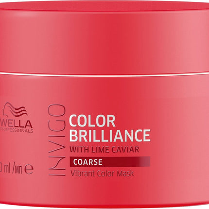 Wella Brilliance Haarmasker weerbarstig haar -150 ml - Haarmasker droog haar - Haarmasker beschadigd haar