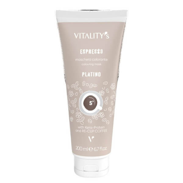 Vitality's Masker Espresso Colouring Mask Platino 200ml