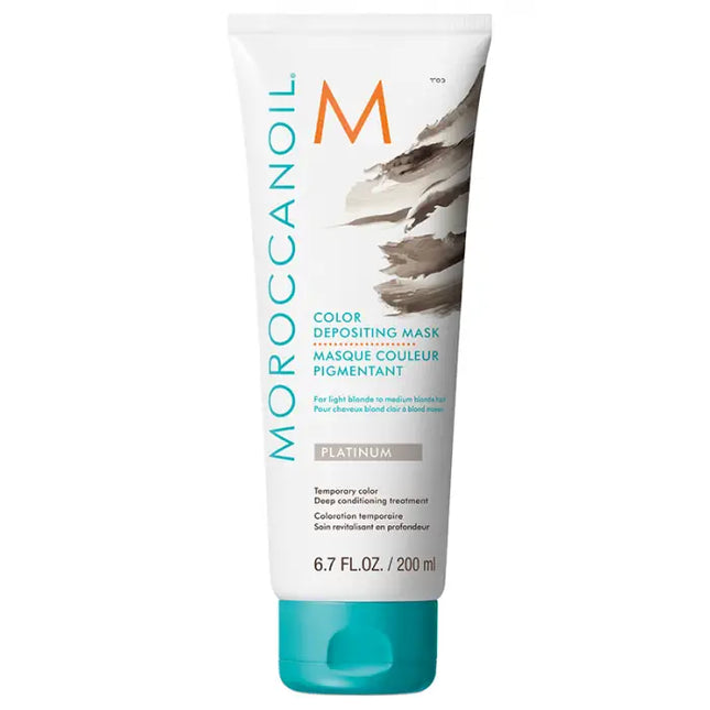 Moroccanoil Color Depositing Mask platinum - Haarmasker - 200ml