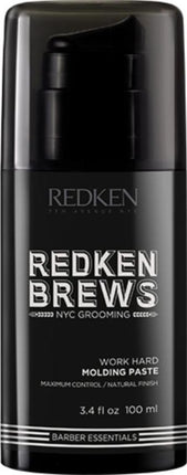 Redken Brews Work Hard Molding Paste - Haarpasta - 100 ml