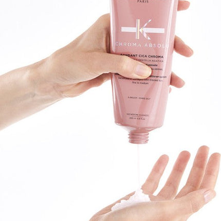 Kérastase Chroma Absolu Fondant Cica Chroma - Herstellende, anit-porositeit conditioner voor gekleurd haar - 200ML