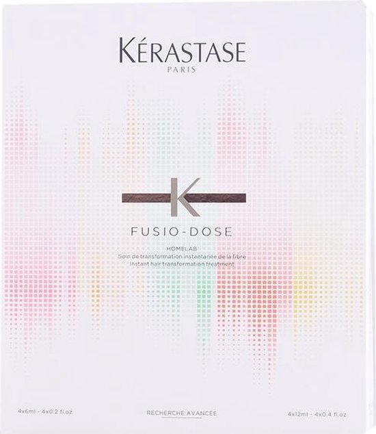 Kerastase Fusio Dose Homelab Brillance Geschenkset 4 x 6ml Hair Treatment