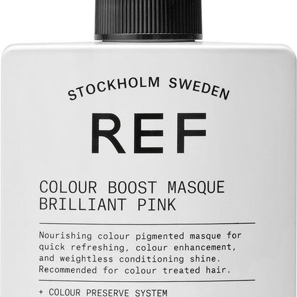 REF Stockholm - Colour Boost Masque Brilliant Pink - 200ml