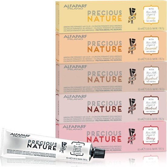 Alfaparf - Precious Nature - Ammonia-Free Permanent Hair Color - 6.66