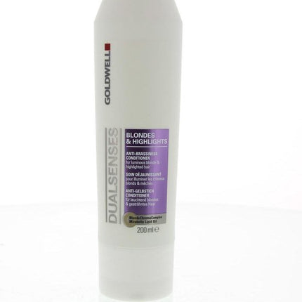 Goldwell Dualsenses Blondes & Highlight Anti-Brassiness Conditioner