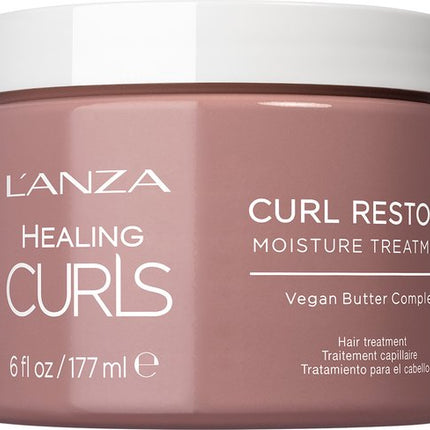 Lanza - Healing Curls Restore Moisture Treatment - 177 ml