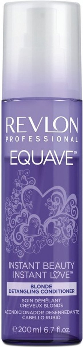 Revlon Equave Blonde 2 Phase Detangling Conditioner-200 ml - Conditioner voor ieder haartype