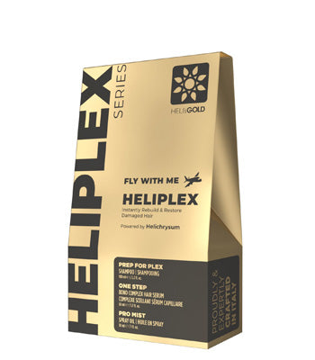 Heli's gold Heliplex Series Fly with me kit voor beschadigd haar Travel set