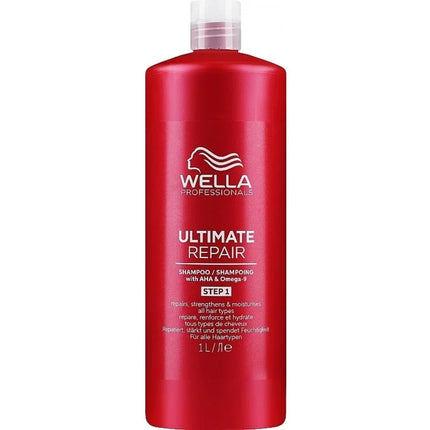 Wella Professionals Ultimate Repair Shampoo - 1000 ml- Normale shampoo - Voor Alle haartypes