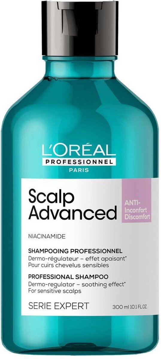 L’Oréal Professionnel - Scalp Advanced - Anti Discomfort - Shampoo voor de gevoelige hoofdhuid - 300 ml