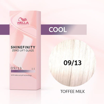 Wella Professionals - Shinefinity Zero Lift Glaze - 09/13 Lichtblond - 75ml