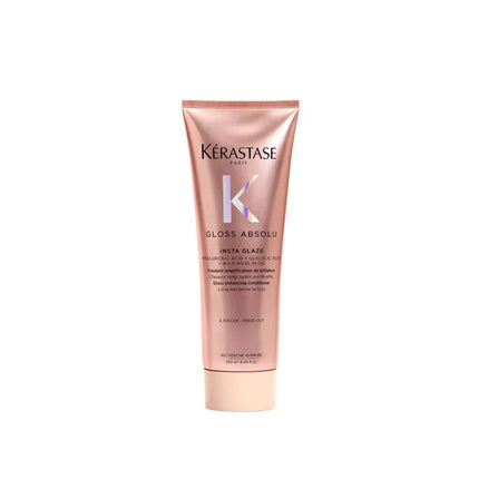 Kérastase Gloss Absolu Insta Glaze Conditioner - Verzachtende Anti-Frizz en Ontwarrende Verzorging voor Lang, Pluizig Haar - Met Hyaluronzuur - 250ml