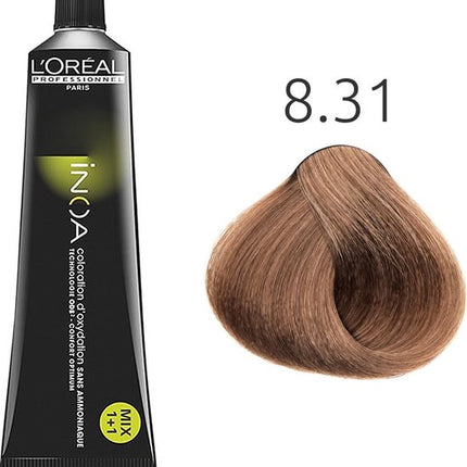 L’Oréal Paris INOA haarkleuring 60ml 8.31