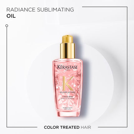 Kérastase Elixir Ultime L'Huile Rose Haarolie voor Gekleurd Haar 100ml