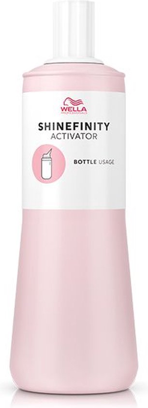 Wella ShineFinity Activator Bottle Usage 1000ml