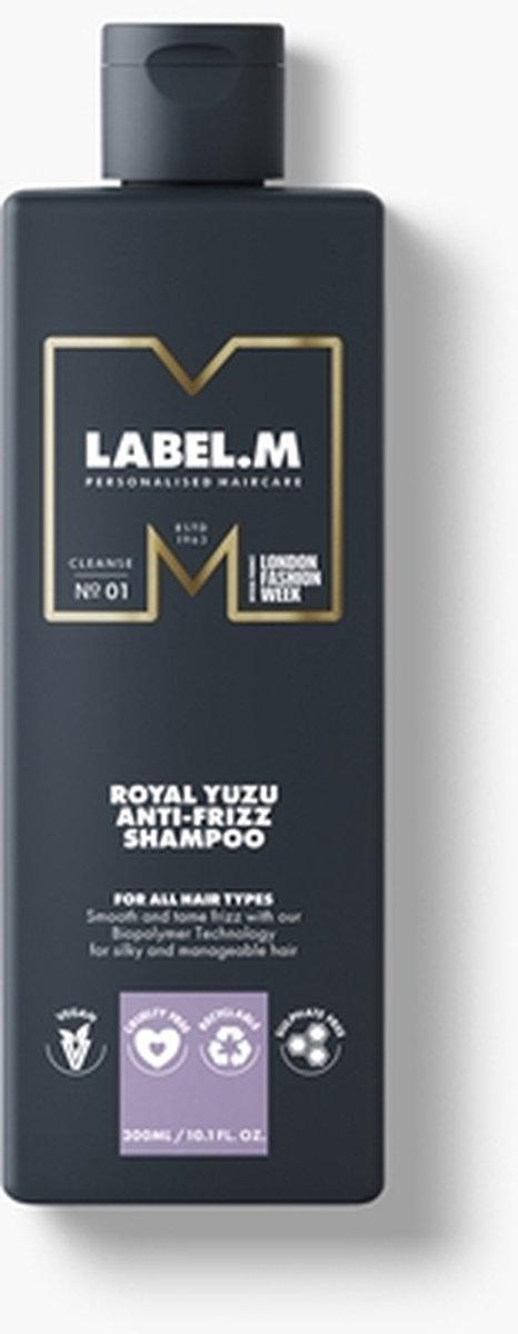 Label.M Royal Yuzu Anti-Frizz Shampoo - 300 ml