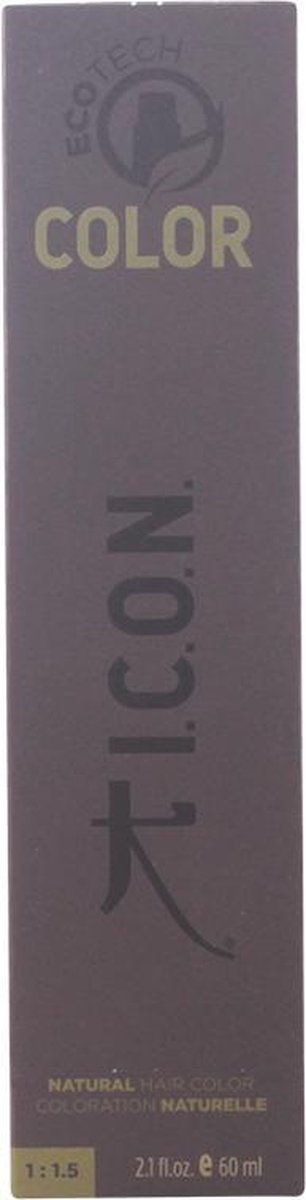I.c.o.n  Haarkleur Zonder Ammoniak Ecotech Color 60ml - 8.0
