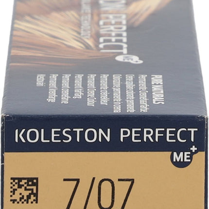 Wella Professionals Koleston Perfect Me+ - Haarverf - 7/07 Pure Naturals - 60ml