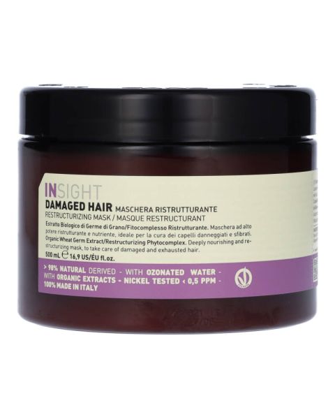 Insight - Damaged Hair Mask - 500ml
