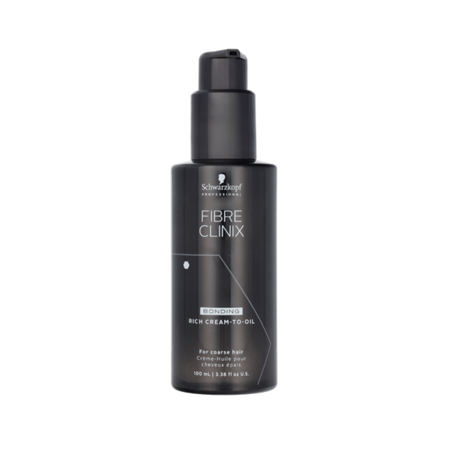 Schwarzkopf - Fibre Clinix - Rich Cream-to-Oil - Voor Weerbarstig Haar - 100ml