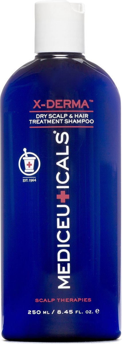 Mediceuticals X-Derma Shampoo 250ml - Normale shampoo vrouwen - Voor Alle haartypes