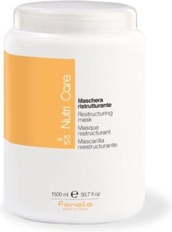 Fanola Nutri Care Restructuring 1500ml haarmasker Unisex