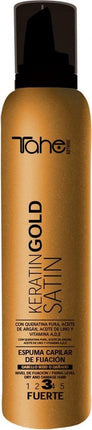 TAHE FOAM SATIJN KERATINE GOLD FORTE 300ML