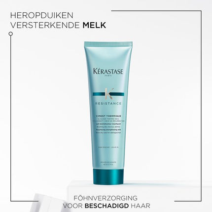 Kérastase Résistance Ciment Thermique - Leave-in en hittebescherming crème voor beschadigd haar - 150ml