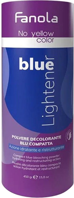 Fanola Poeder No Yellow Lightener Blue 450g