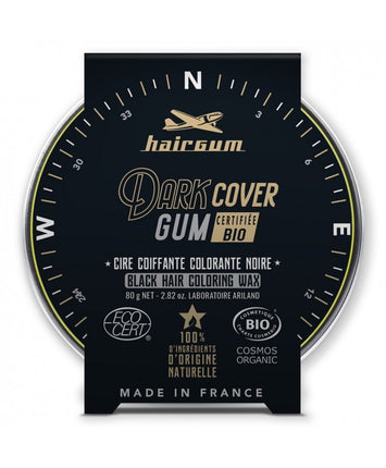 Hairgum Dark Cover Black Hair Coloring Wax 80gr