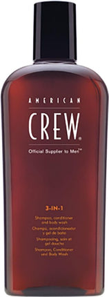 American Crew 3-in-1 Shampoo, Conditioner en Body Wash - 450ml