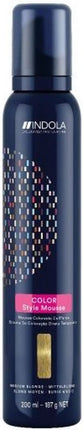 Indola - Color Style Mousse - Medium Blonde - 200ml
