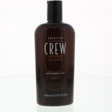 American Crew 3-in-1 Shampoo, Conditioner en Body Wash - 450ml