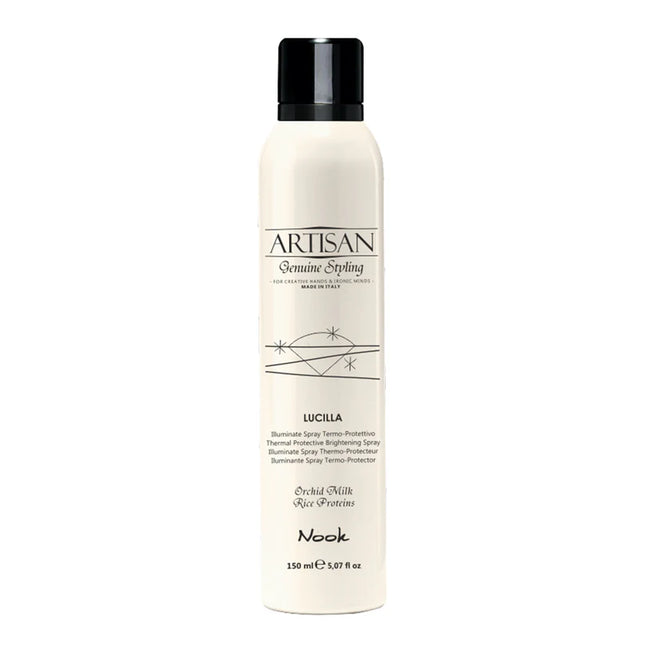 Nook Artisan Lucilla heat protective brightening spray 150ml